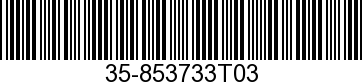 35-853733T03 - FILTER ASSEMBLY F  - Replaced by 35-8M0088825