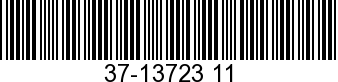 37-13723 11 - DECAL              NLA
