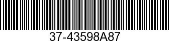 37-43598A87 - DECAL SET          - Replaced by 37-810464A90