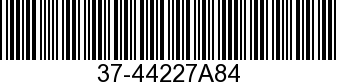 37-44227A84 - DECAL SET          NLA