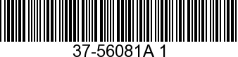 37-56081A 1 - DECAL SET          NLA