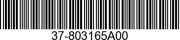 37-803165A00 - DECAL SET (Black   NLA