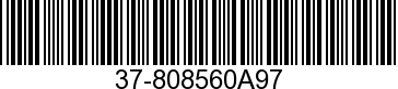 37-808560A97 - DECAL SET          - Replaced by 37-808560A01