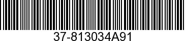 37-813034A91 - DECAL SET          NLA