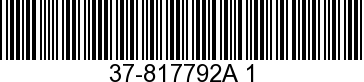 37-817792A 1 - DECAL KIT-TIMING   NLA