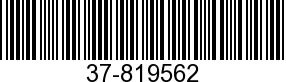 37-819562 - DECAL-REAR-50      NLA