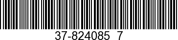DECAL Fuel Lever 37-824085  7