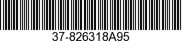 37-826318A95 - DECAL SET          - Replaced by 37-826318A00