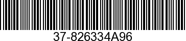 37-826334A96 - DECAL SET          - Replaced by 37-826334A97