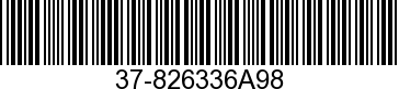 37-826336A98 - DECAL SET          - Replaced by 37-826336A01