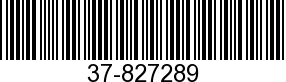 37-827289 - DECAL Bezel        - Replaced by 37-8272892