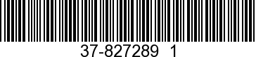 37-827289  1 - DECAL Bezel        - Replaced by 37-827289  3