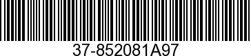 37-852081A97 - DECAL SET          - Replaced by 37-852081A01