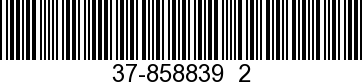 37-858839  2 - DECAL Gray - Port  NLA