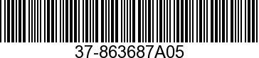 37-863687A05 - DECAL SET         