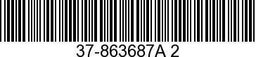 DECAL  SET 37-863687A 2
