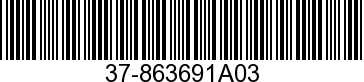 37-863691A03 - DECAL SET          NLA