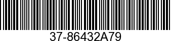 37-86432A79 - DECAL SET          - Replaced by 37-89333A80