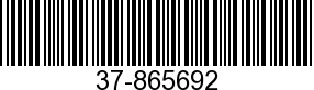 37-865692 - DECAL              - Replaced by 37-8M2009751
