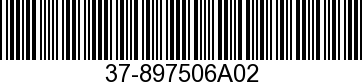 37-897506A02 - DECAL SET (Mercur 