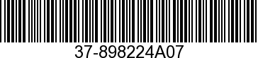 37-898224A07 - DECAL EPA Label I  NLA