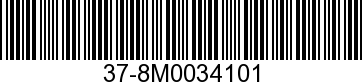 37-8M0034101 - DECAL (Mercury 25 