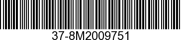 37-8M2009751 - DECAL              - Replaced by 37-8M2018262