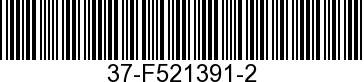 37-F521391-2 - DECAL-SPEED RANGE  - Replaced by -F521391-1