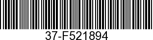 37-F521894 - DECAL              NLA