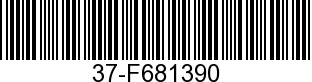 37-F681390 - DECAL-INSTR        NLA