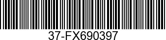 37-FX690397 - DECAL              NLA