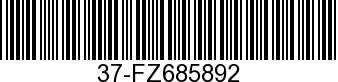 37-FZ685892 - DECAL-FRONT        NLA