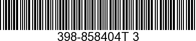 398-858404T 3 - STATOR ASSEMBLY    - Replaced by 398-858404T 4