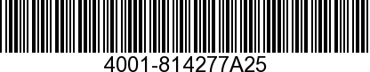 4001-814277A25 - TOP COWL ASSEMBLY  - Replaced by 4001-814277T25