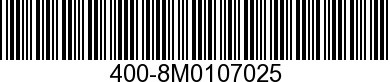 400-8M0107025 - CAMSHAFT ASSEMBLY 
