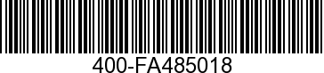 400-FA485018 - CRANKSHAFT ASSY    NLA