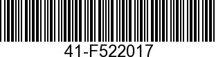 41-F522017 - PIN-PISTON         NLA