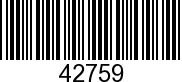 42759 - DISTRIBUTOR        NLA