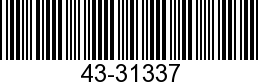 43-31337 - SECTOR GEAR        - Replaced by 43-32453