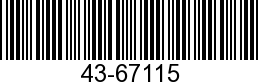 43-67115 - GEAR               NLA