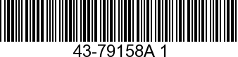 43-79158A1 - ->79158 - Replaced by -79158