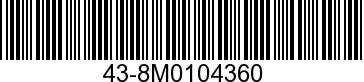 GEAR SET-15/17 43-8M0104360