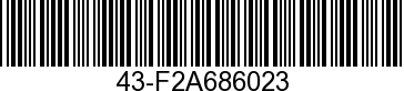 43-F2A686023 - GEAR ASSY-FRONT    - Replaced by 43-820316A1