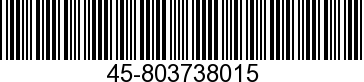 45-803738015 - DRIVESHAFT-SHORT   - Replaced by 45-803738T15
