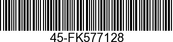 45-FK577128 - DRIVESHAFT KIT     NLA