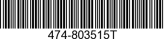 CRANKSHAFT 474-803515T