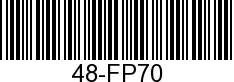 48-FP70 - BLMX 8 1/4R8 1/4   NLA