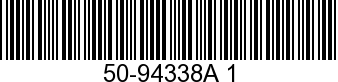 50-94338A 1 - SHEAVE ASSEMBLY S  NLA