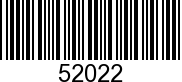 52022 - OIL FILTER         - Replaced by -52731