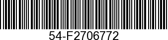 54-F2706772 - CLAMP              - Replaced by 54-827255